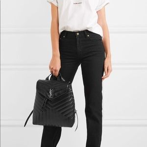 ysl loulou backpack medium